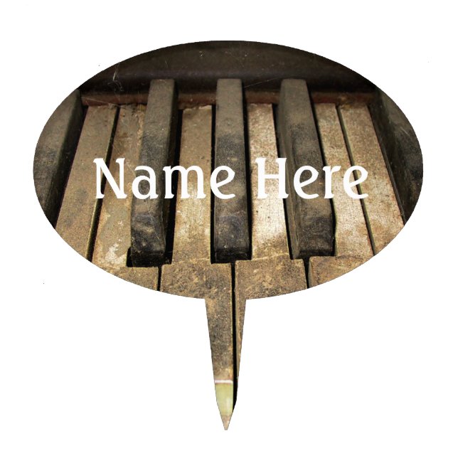 Falln A Melody Left Abadoned Cake Topper (Front)