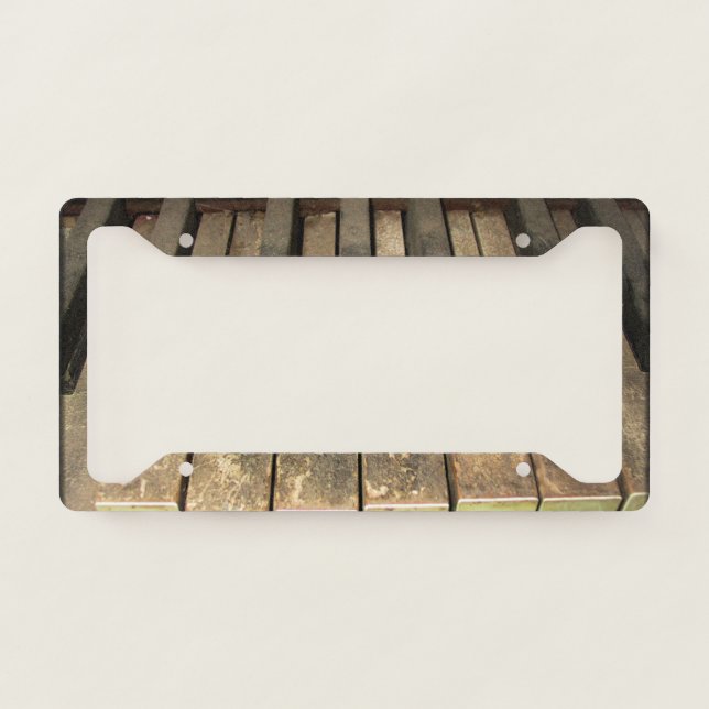 Falln A Melody Left Abandoned License Plate Frame (Front)