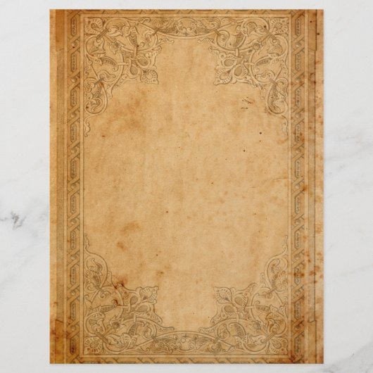 Falln Aged Framed Paper (Front)