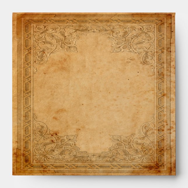 Falln Aged Framed Paper Envelope (Front)