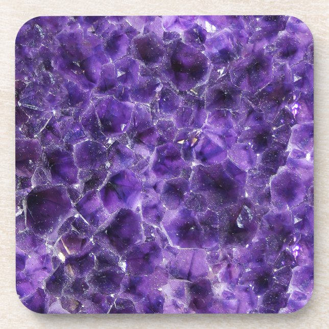 Falln Amethyst Peaks Beverage Coaster (Front)