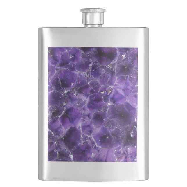 Falln Amethyst Peaks Flask (Front)