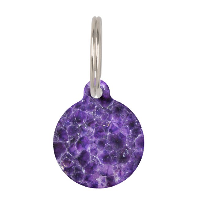 Falln Amethyst Peaks Pet ID Tag (Front)
