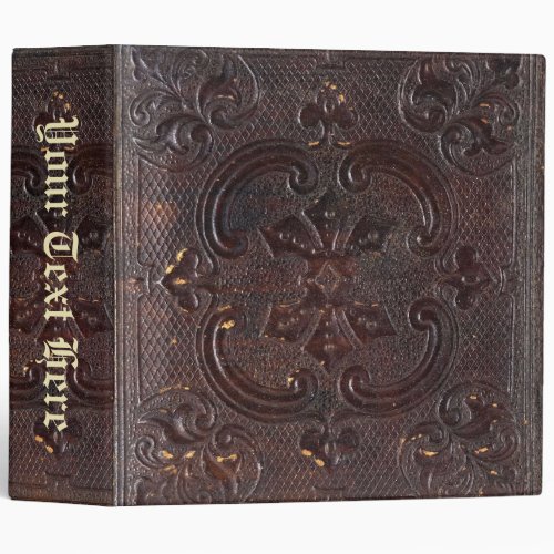 Falln Ancient Leather Book 3 Ring Binder