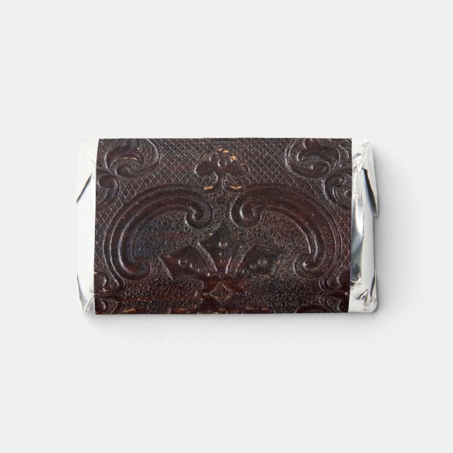 Falln Ancient Leather Book Hershey's Miniatures (Front)