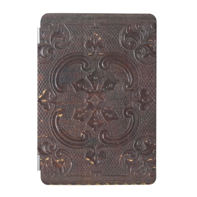 Falln Ancient Leather Book iPad Mini Cover (Front)