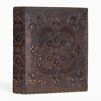 Falln Ancient Leather Book Mini Binder