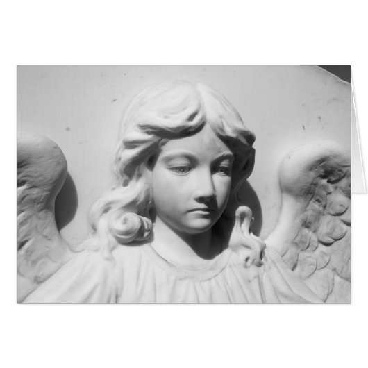 Falln Angel in Mourning Cards (Front Horizontal)