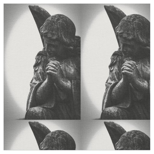 Falln Angel in Prayer Fabric