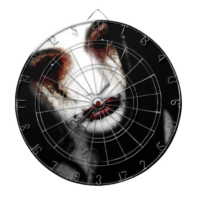 Falln Angel of Loss Dartboard With Darts (Front)