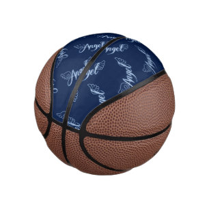 Falln Angel With Wings Mini Basketball