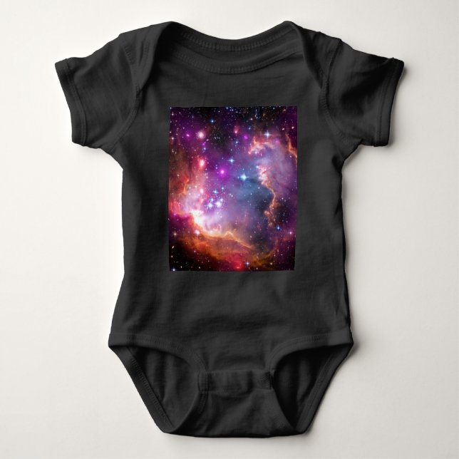 Falln Angelic Galaxy Baby Bodysuit (Front)