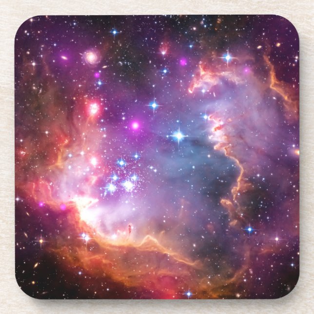 Falln Angelic Galaxy Beverage Coaster (Front)