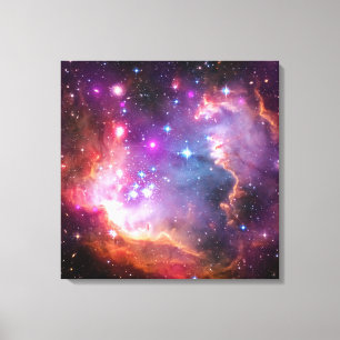 Falln Angelic Galaxy Canvas Print