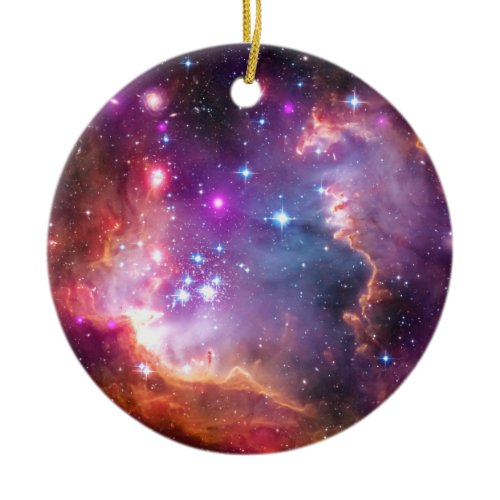 Falln Angelic Galaxy Ceramic Ornament
