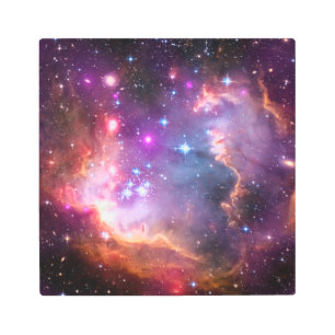 Falln Angelic Galaxy Metal Print
