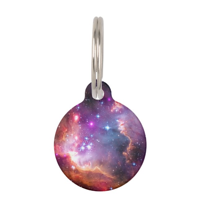 Falln Angelic Galaxy Pet ID Tag (Front)