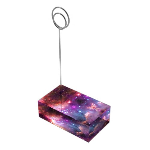 Falln Angelic Galaxy Place Card Holder