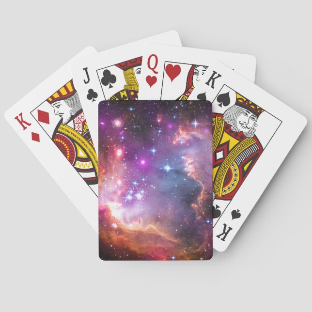 Falln Angelic Galaxy Poker Cards (Back)