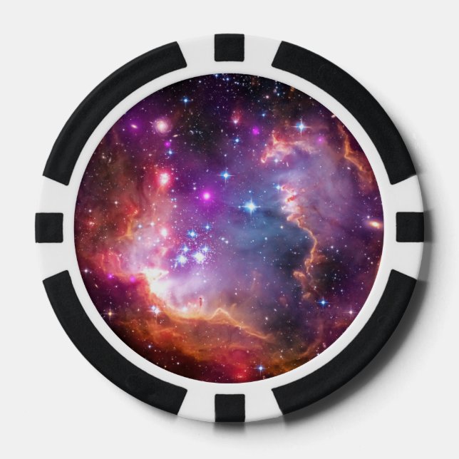 Falln Angelic Galaxy Poker Chips (Front)