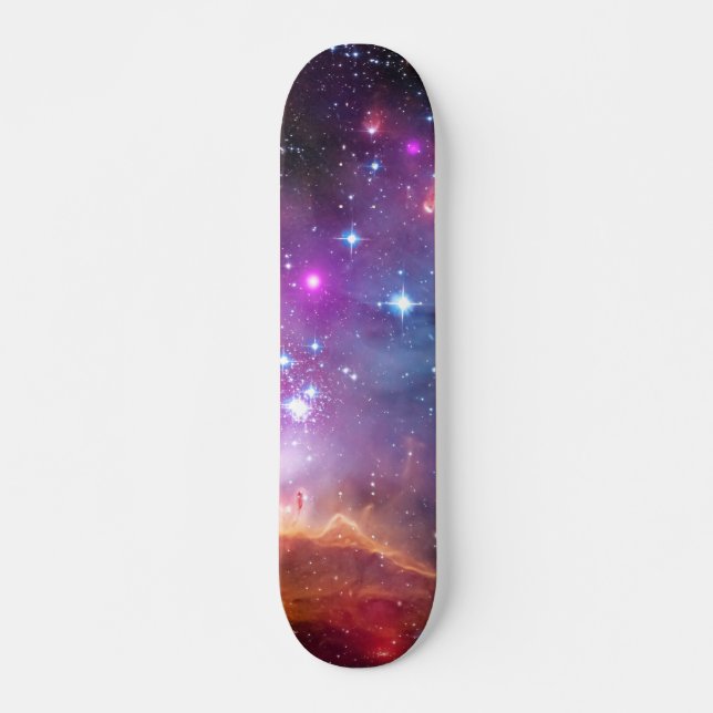 Falln Angelic Galaxy Skateboard Deck (Front)