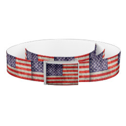 Falln Antique American Flag Belt