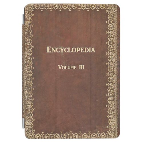 Falln Antique Encyclopedia Book iPad Air Cover