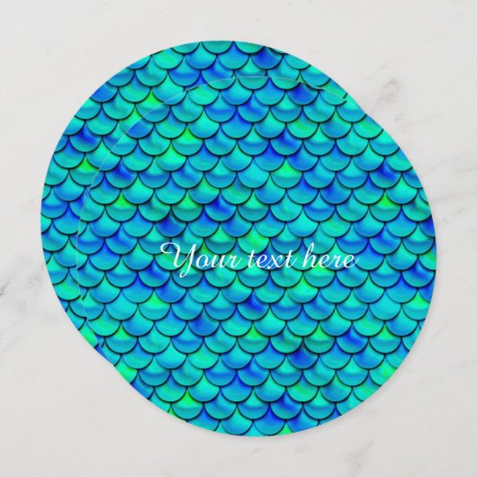 Falln Aqua Blue Scales (Front/Back)