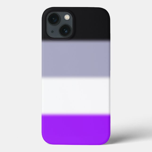 Falln Asexual Pride Flag Case-Mate iPhone Case (Back)