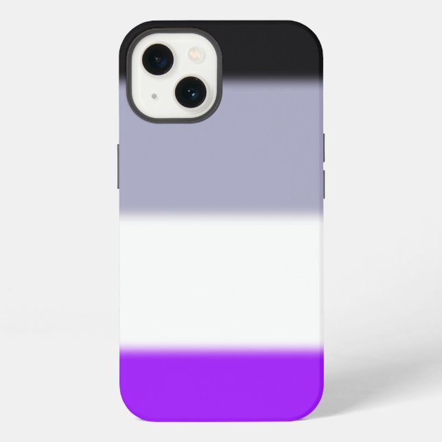 Falln Asexual Pride Flag Iphone Case (Back)