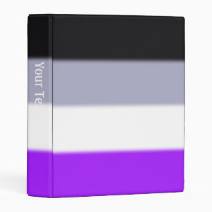 Falln Asexual Pride Flag Mini Binder