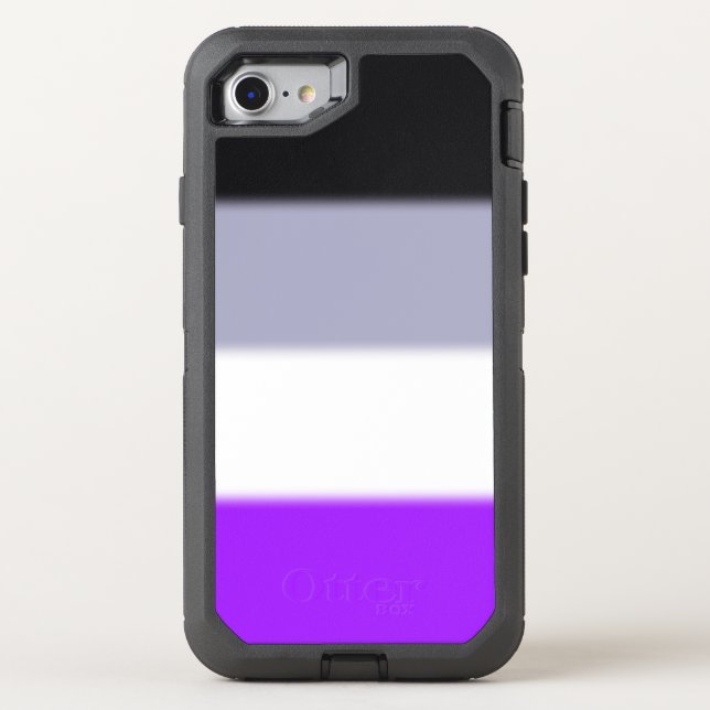 Falln Asexual Pride Flag Otterbox iPhone Case (Back)