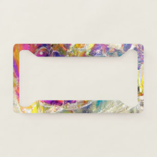 Falln Aura Crystal License Plate Frame
