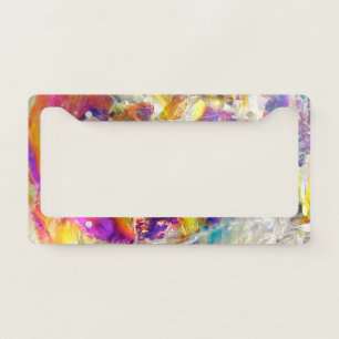 Falln Aura Crystal License Plate Frame
