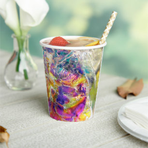 Falln Aura Crystal Paper Cups