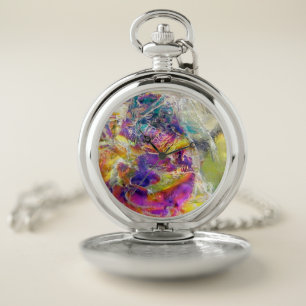 Falln Aura Crystal Pocket Watch