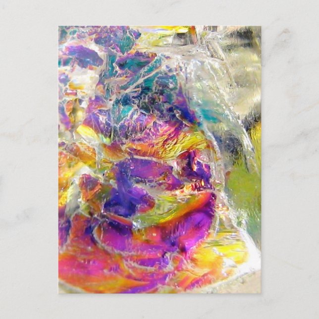 Falln Aura Crystal Postcard (Front)