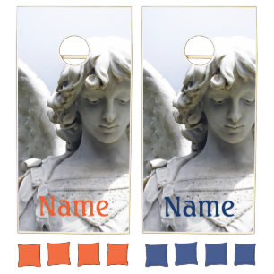 Falln Autumn Angel Cornhole Set