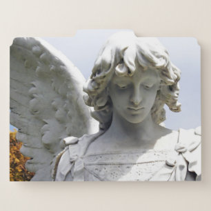 Falln Autumn Angel File Folder