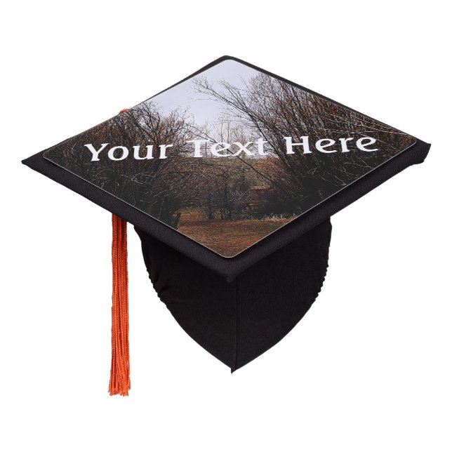 Falln Bannack Overgrowth Graduation Cap Topper (Angled)