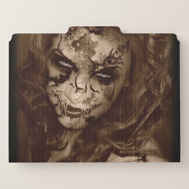 Falln Beautiful Decay File Folder (Back Center)