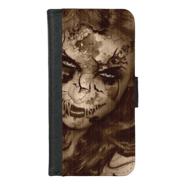 Falln Beautiful Decay iPhone Wallet Case (Front)