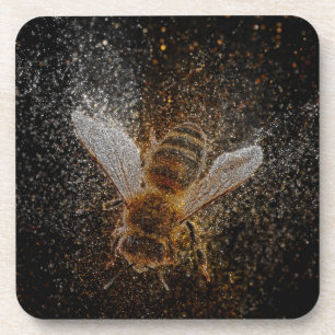 Falln Bees Are Magic Beverage Coaster