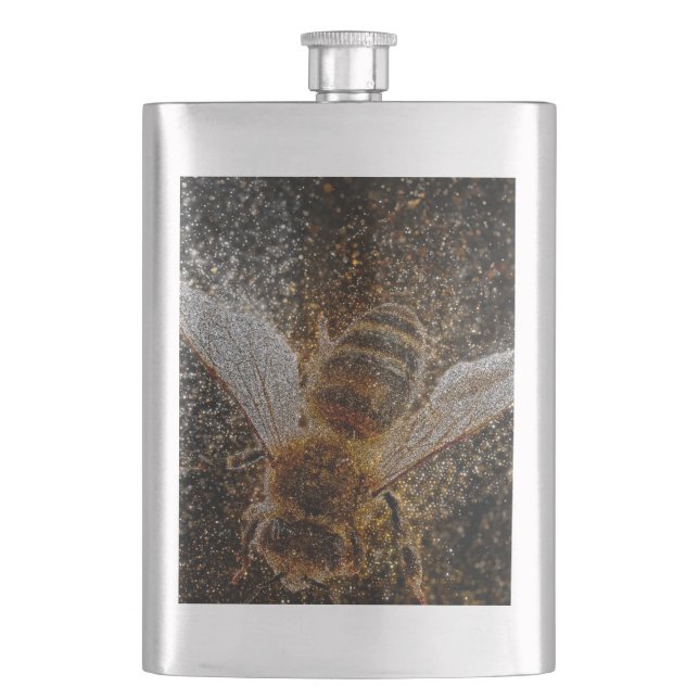 Falln Bees Are Magic Flask (Front)
