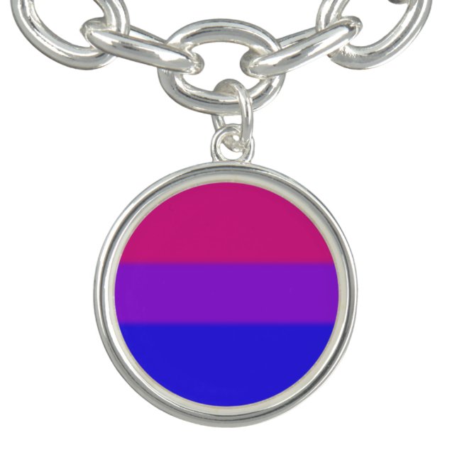 Falln Bisexual Pride Flag Bracelet (Design)