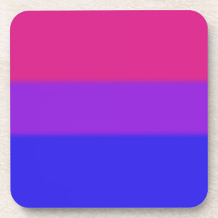 Falln Bisexual Pride Flag Coaster