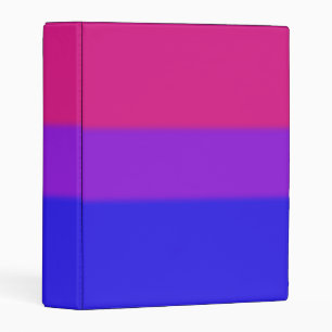 Falln Bisexual Pride Flag Mini Binder