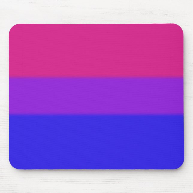 Falln Bisexual Pride Flag Mouse Pad (Front)