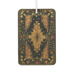 Falln Black and Gold Floral Air Freshener