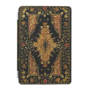 Falln Black and Gold Floral iPad Mini Cover